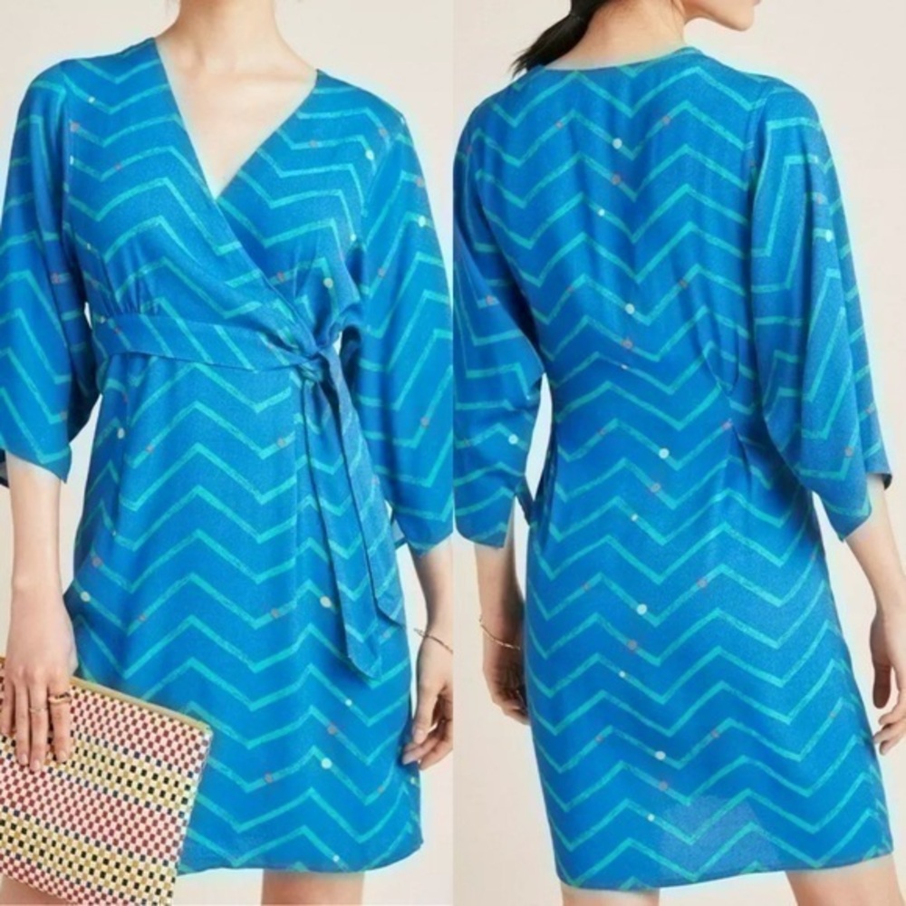 Anthropologie x Aryessa Janeiro Dolman Wrap Dress